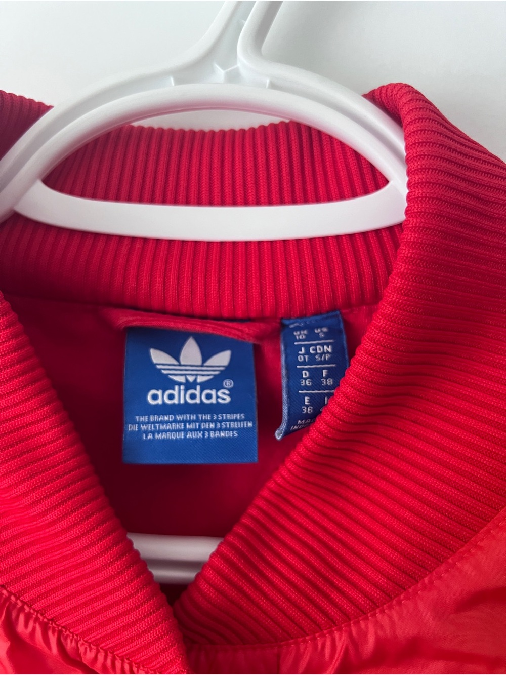 Adidas Bright Orange Light Jacket - Picture 7 of 7